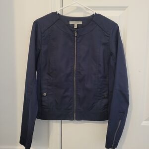Athleta Women's Deep Blue Bomber Jacket